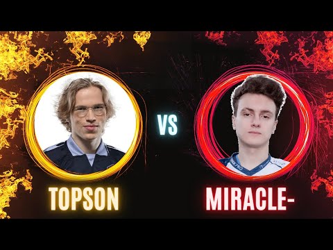 Miracle- SF vs Topson Vengeful Spirit Battle of Midlaner 🔥💯 #dota2 #topsondota2 #miracledota #topmmr