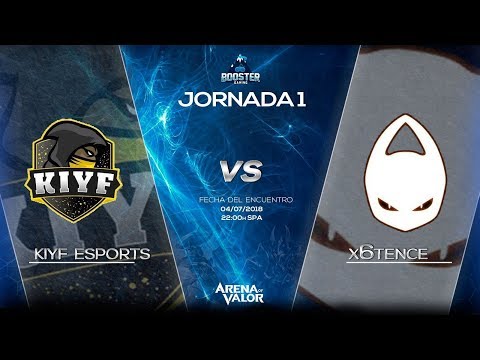 KIYF eSports vs x6tence - Jornada 1