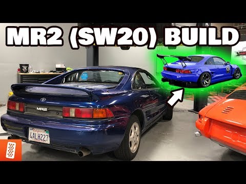 TURNING A $700 TOYOTA MR2 INTO A $17,642 TOYOTA MR2! (BUILD PLANS)