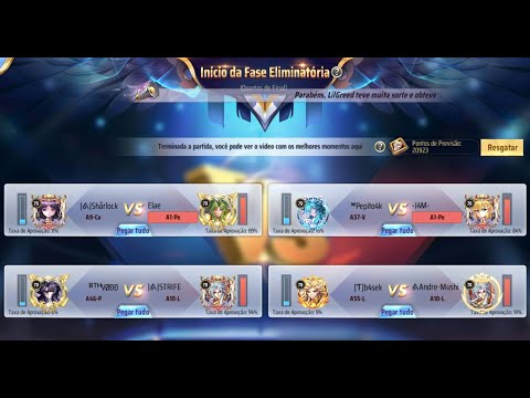 🔴QUARTAS FINAIS DO CAMPEONATO JAMIEL -  SAINT SEIYA AWAKENING