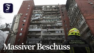 Ukraine meldet russische Angriffe mit über 400 Drohnen und Raketen