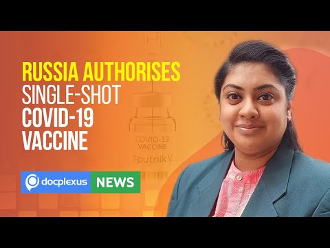 Russia Authorises Single-Shot COVID-19 Vaccine