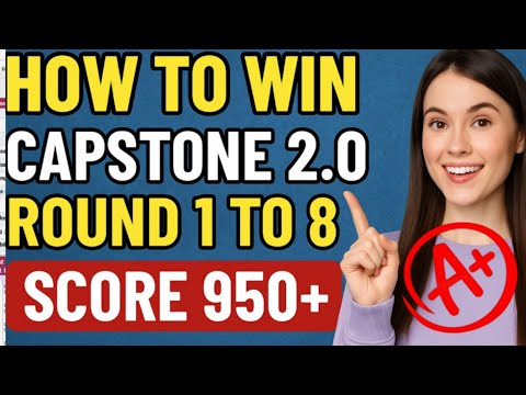 How to Win Capsim Capstone 2.0 Round 1 to 8