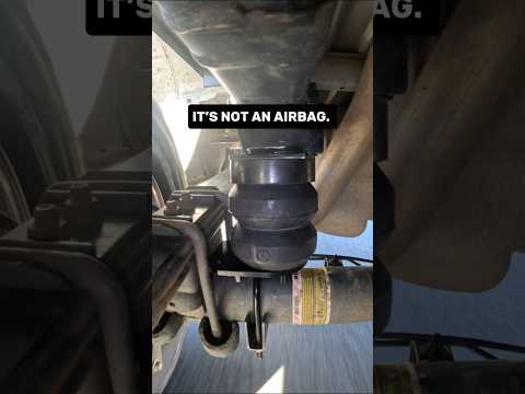 It’s NOT an airbag. It’s better!💪 Timbren Suspension Enhancement System (SES)