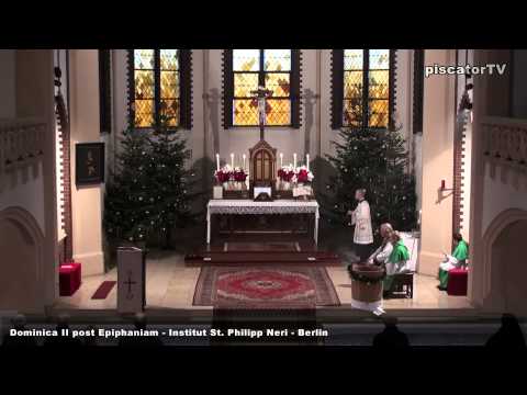 Dominica II post Epiphaniam 03 Gloria - Traditional Latin Mass