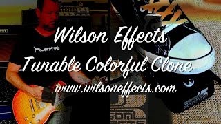 Video thumbnail for Wilson Effects: Tunable Colorful Clone Wah - Demo by Brett Kingman