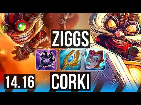 ZIGGS vs CORKI (MID) | 7/1/11, Dominating | NA Master | 14.16