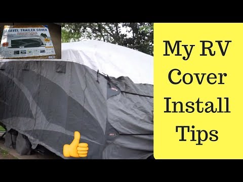My RV Cover Install Tips