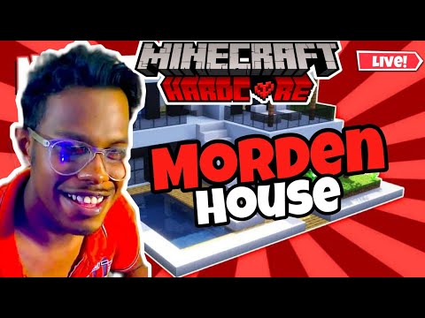 🔴 MINECRAFT Hardcore Day 13 Today at Morden House |  Zoopsu