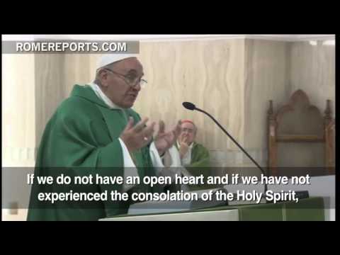 Click to Watch the Pope Francis Preaches on the Beatitudes, the Holy Spirit and the Law of True Freedom video Click to Watch the Pope Francis Preaches on the Beatitudes, the Holy Spirit and the Law of True Freedom video