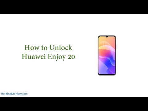 How to Unlock Huawei Enjoy 20 - When Forgot Password