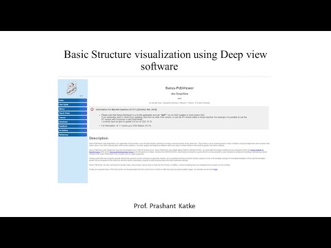 Basic Structure visualization using DeepView