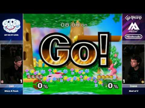 Crush vs Emanon - GOML 2017 - Melee Pools
