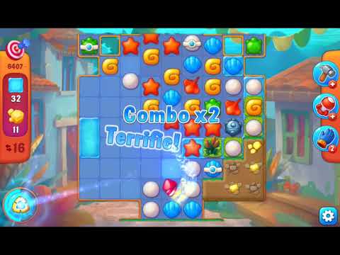 Fishdom 2021 - Challenge Level 6407    #playrix #fishdom #gaming