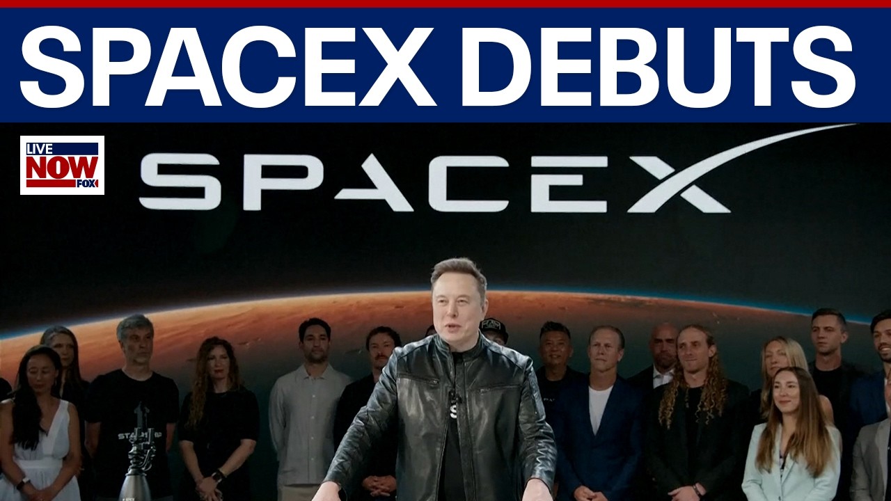 SpaceX makes record breaking stock market debut