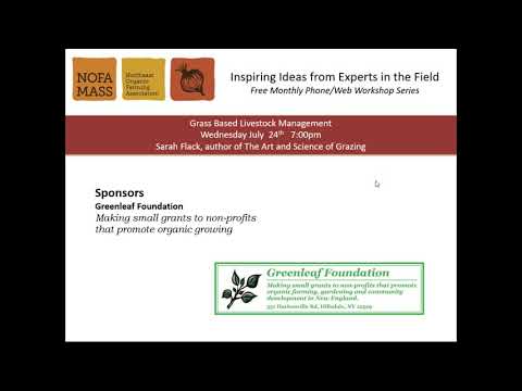 Grass Based Livestock Management  How To Manage Pastures to Improve Soil Health, plant productivity