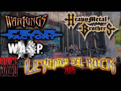 Leyendas del Rock 2025 crónica primera jornada