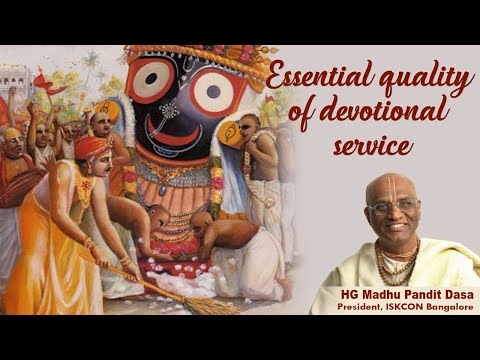 The essential quality of devotional service | HG Madhu Pandit Dasa | SB 4.6.34-35 | 05-05-2020