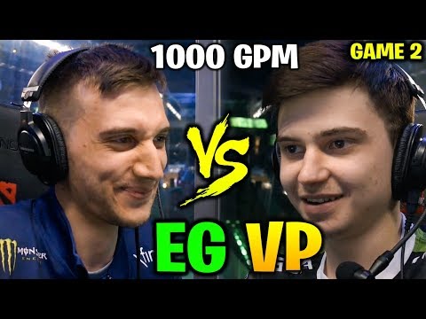EG vs VP TI8 - NEARLY 1000 GPM - THE INTERNATIONAL 2018 Game 2