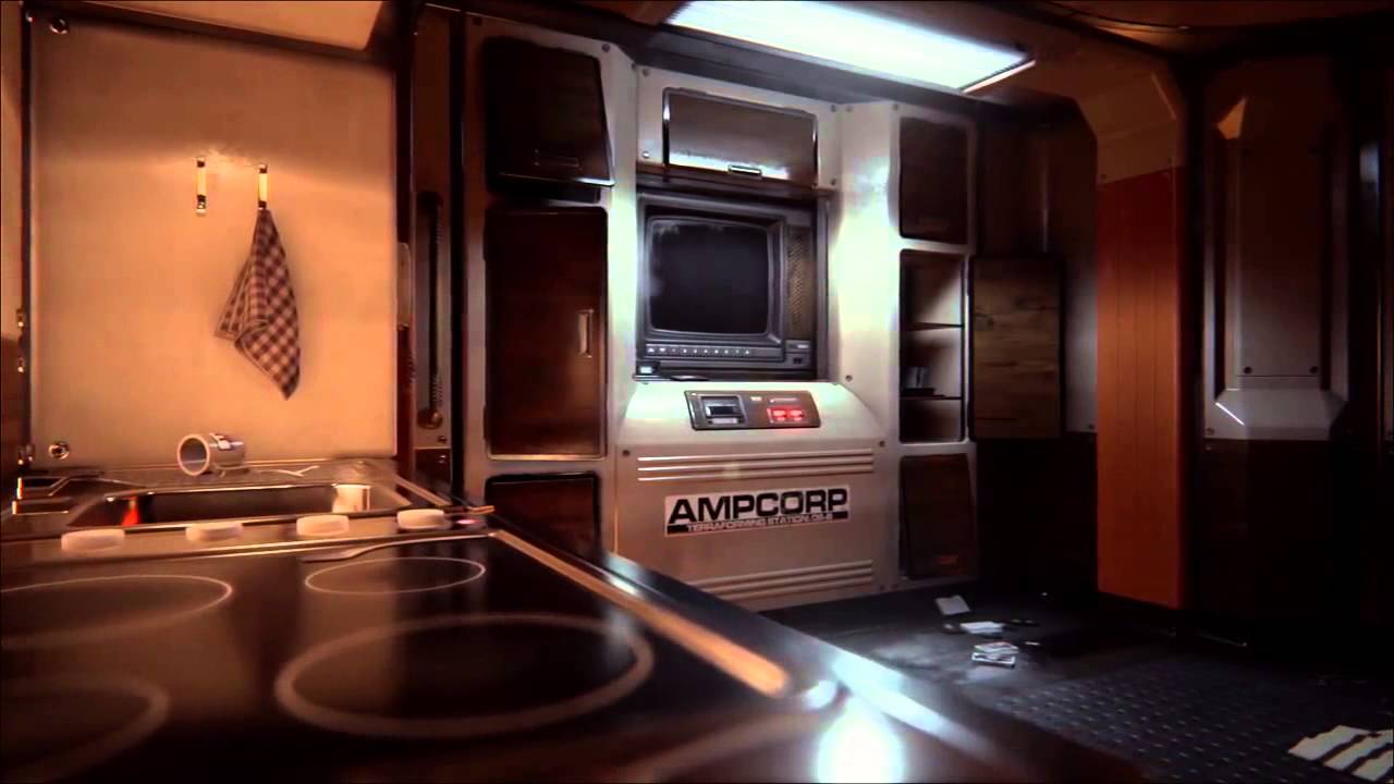 Unreal Engine 4 - Sci-Fi Bunk Room Video Flythrough