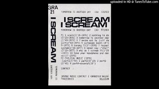 I Scream  - tomorrow is another day