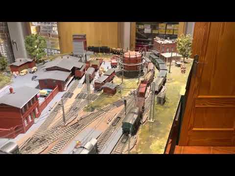 MY BR 96  pulling a mixed wood train