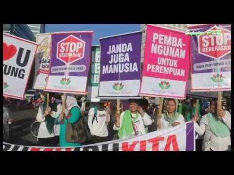 Peringati Hari Ibu, Perempuan Bangsa Gelar Aksi Damai di Bunderan HI
