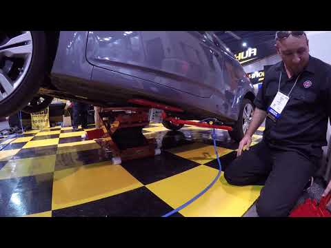 car lift that fits in any garage - ESCO mini lift :SEMA 2018