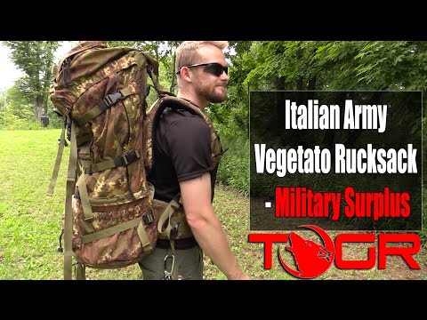 Best military pack italian army vegetato rucksack military s...