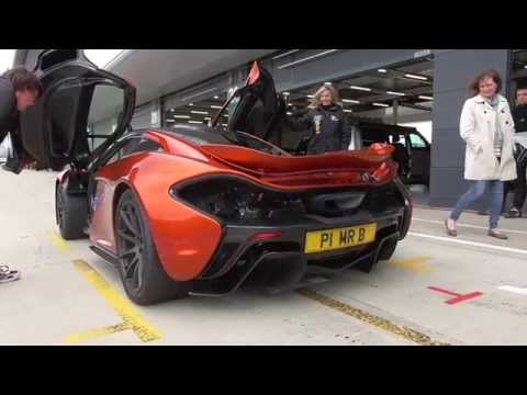 PAUL BAILEY, McLaren P1 On Track - Silverstone
