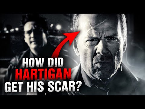 How did Hartigan get his scar?