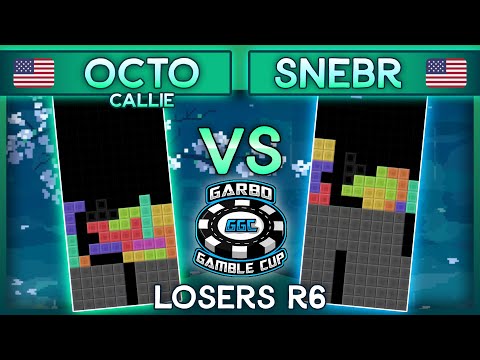 Garbo Gamble Cup - Octocallie Vs. Snebr - Losers Round 6 TETR.IO Tournament