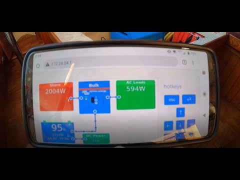 Victron Cerbo GX Install- Now Watching Batteries From Phone!