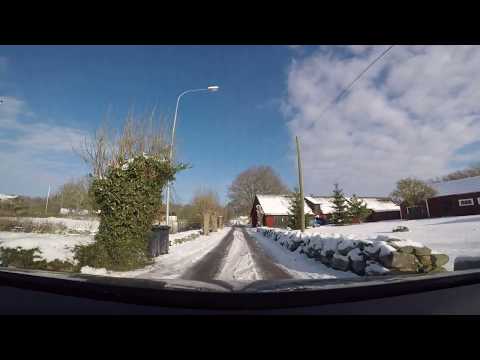 Hylses Blekingeturné - FÖRKÄRLA - ARVIDSTORP (Grevavägen) Vinter - 180207 - GoPro 5 - VW (Ronneby)