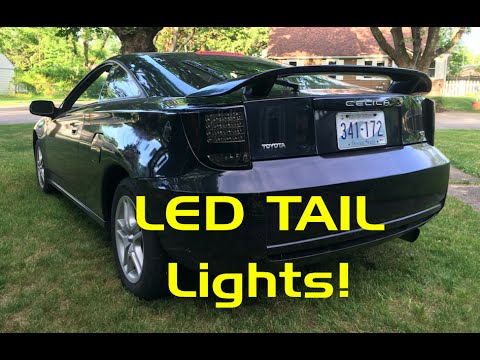 Spec-D Tuning Smoked LED Celica Tail Lights Install!