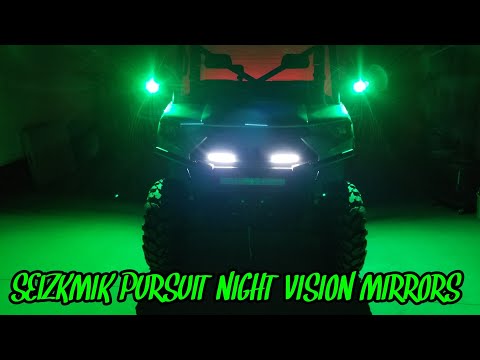 Polaris Ranger XP 1000 Seizmik Pursuit Night Vision Mirror Install