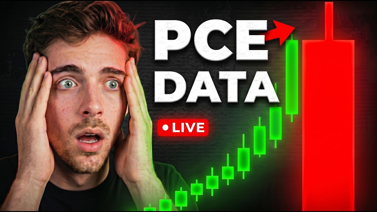 🔴 PCE INFLATION DATA LIVE: TRADING BTC LIVE