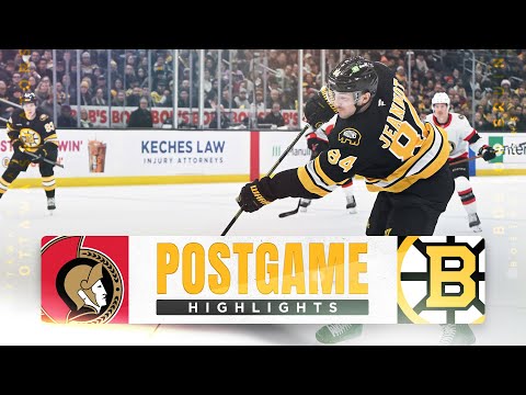 CONDENSED GAME: Boston Bruins vs. Ottawa Senators  - 12/21/2025