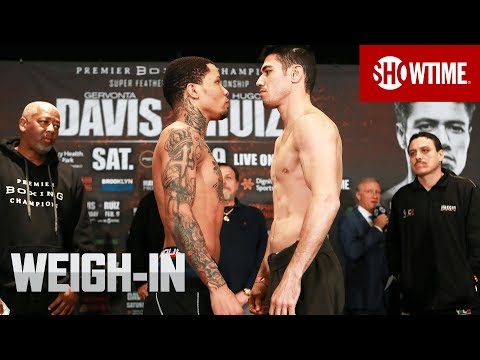 Gervonta Davis vs. Hugo Ruiz Live Weigh-Ins
