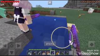 釣りでアイテム錯乱!?【マインクラフトPE】ボクらのクラフト物語(仮) part4