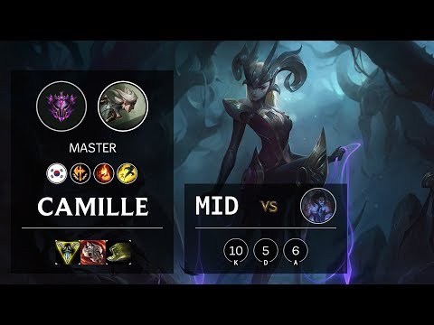 Camille Mid vs Sylas - KR Master Patch 10.11