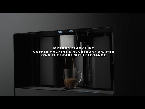 FRANKE MYTHOS BLACK LINE - COFFEE MACHINE & ACCESSORY DRAWER