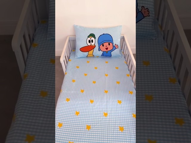 Jogo de lençol Pocoyo 🌟🥰 #graodegente #lojadebebe #enxoval