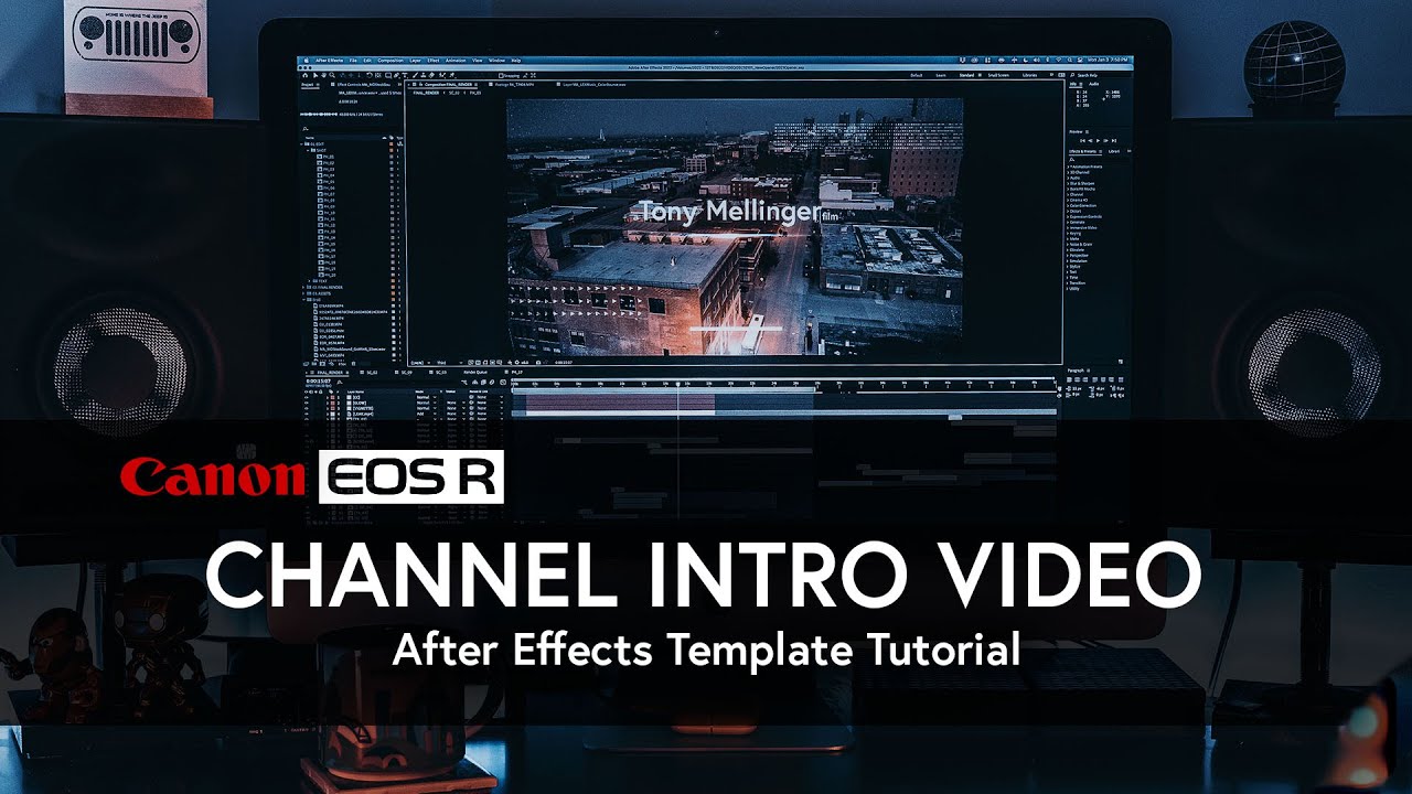 Channel Intro Video Tutorial | Motion Array | EOS R6