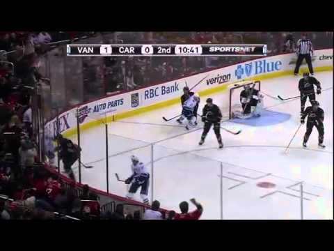 Vancouver Canucks vs Carolina Hurricanes Game Highlights December 15th 2011