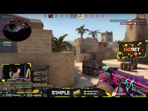 s1mple 1v2 ACE CLUTCH