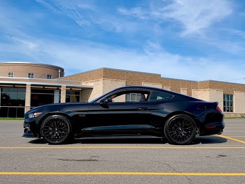 Installed Eibach Sportline Springs on My Mustang GT. How hard can it be?