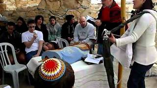 Jewish Prayer - Sim Shalom on Top of Masada - Cantor