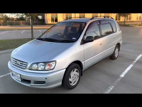Thumbnail for 1996 Toyota Ipsum 2.0 liter 3SFE engine with 50k km low miles mini minivan review by Toyota Ipsum