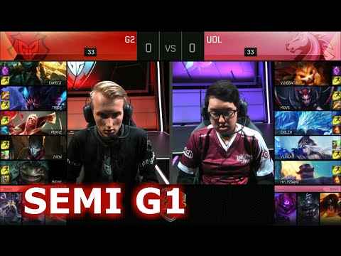 G2 eSports vs Unicorns of Love | Game 1 Semi Finals S6 EU LCS Summer 2016 PlayOffs | G2 vs UOL G1 SF
